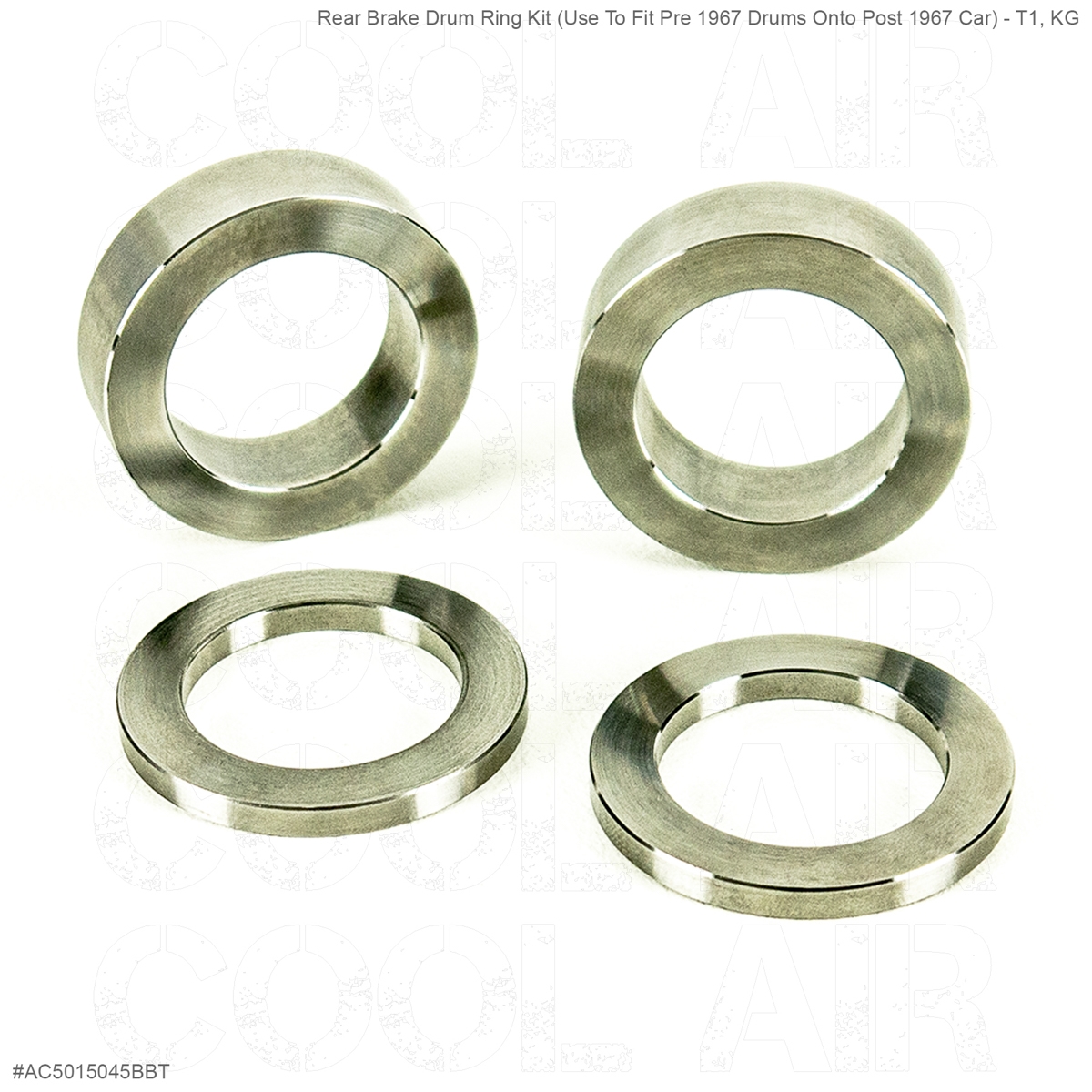 Rear Brake Drum Ring Kit Use To Fit Pre 1967 Drums Onto Post 1967
